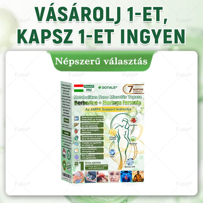 𝑴𝒆𝐭𝐚𝐛𝐨𝐥𝐢𝐤𝐮𝐬 𝑵𝒂𝐧𝐨 𝑴𝒊𝒌𝒓𝐨𝐭ú𝐬 𝑇𝑎𝒑𝐚𝐬𝐳🎊 (Csak naponta egyszer használható, látható eredmények 7 napon belül!) ✅ Berenil + Moringa formuláció, ideális tömegtúlzsúlláshoz, bőrhiányossághoz, cukorbetegséghez, apnához és ízületi problémákhoz 💥💥